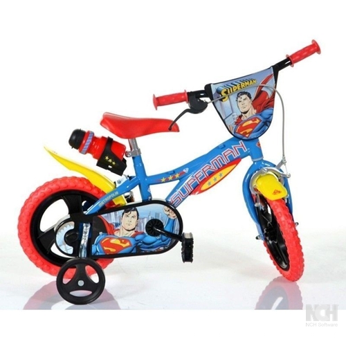 Bici 12" Superman Dino Bikes