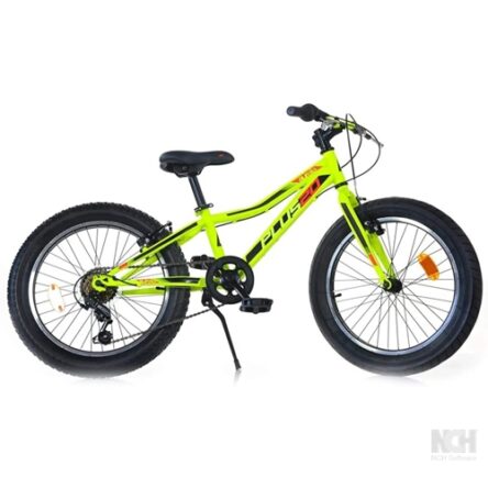 Bici 20” Plus Bambino 6 velocità gialla AURELIA