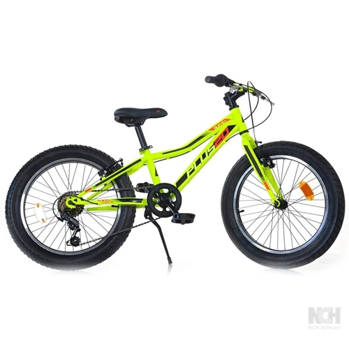 Bici 20'' Plus Bambino 6 velocità gialla AURELIA