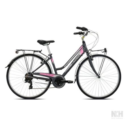 Bici 28″ Donna THEMA 2.0-21v Antracite-Rosa Taglia 43 BRERA