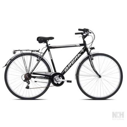 Bici 28″ Uomo TRENDY Nero-Argento Taglia 50 BRERA