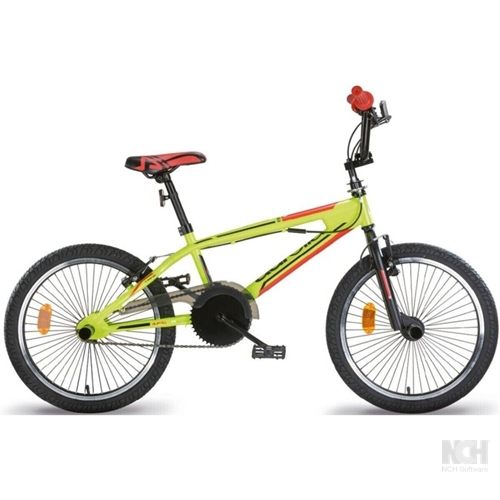 Bici BMX 20'' colore Giallo AURELIA