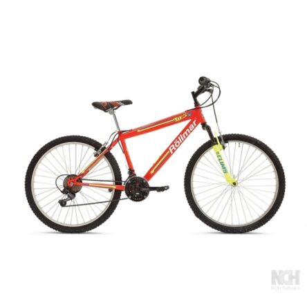 ROLLMAR Bici 20″ CLIMB MTB 6v rosso/giallo Forcella Ammortizzata